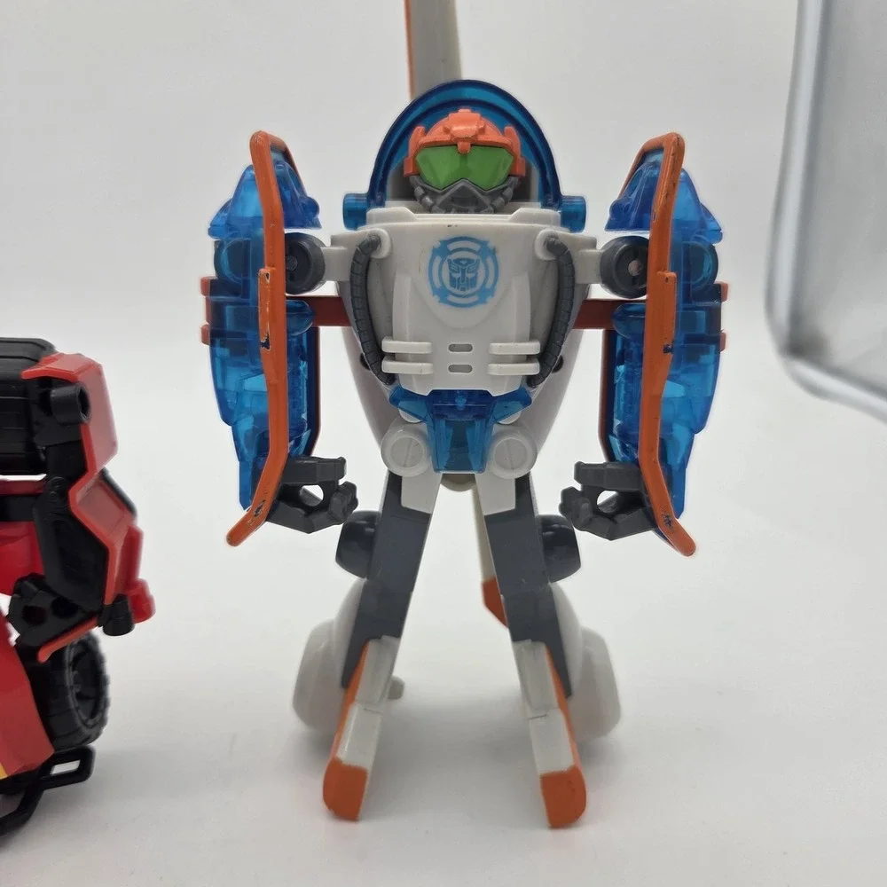 Transformers Rescue Bots Engergize Blades Copter x2 & Hot Shot action figure Lot